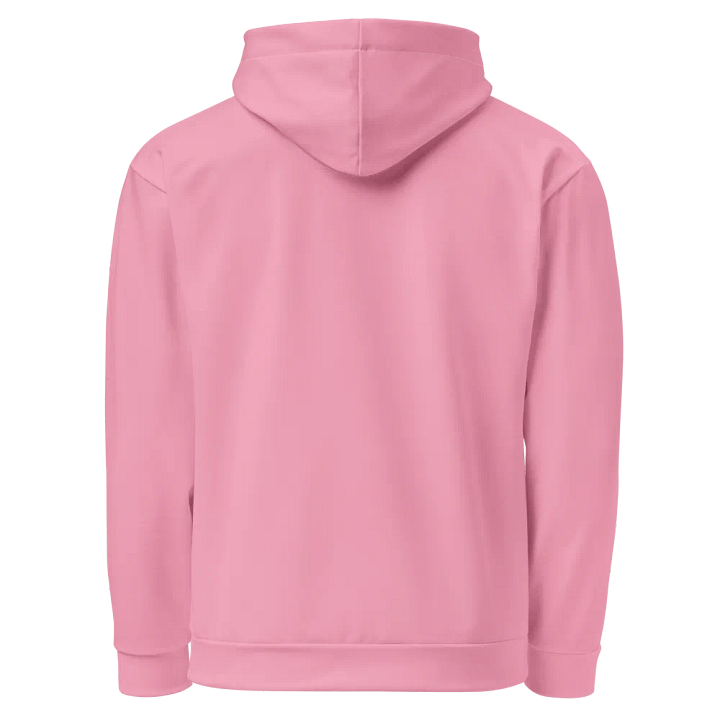 Plain Bubblegum Pink Soft Summer Unisex Recycled Polyester Heavyweight Premium Hoodie by Treasure Pie product image (2)