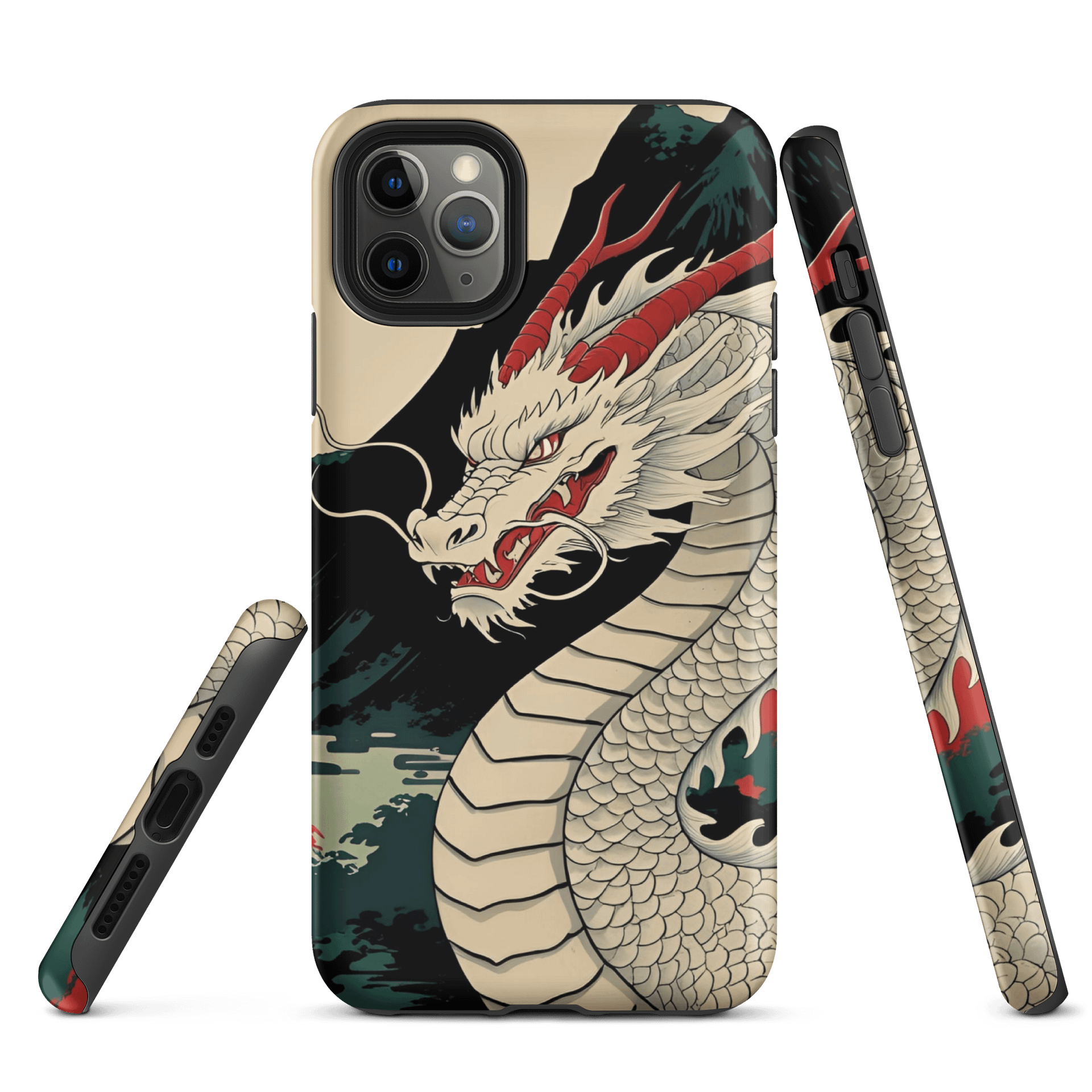 Ryoshin - Shiro no Ryū (White Dragon), Ancient Ryū Collection, iPhone® Tough Case product image (47)