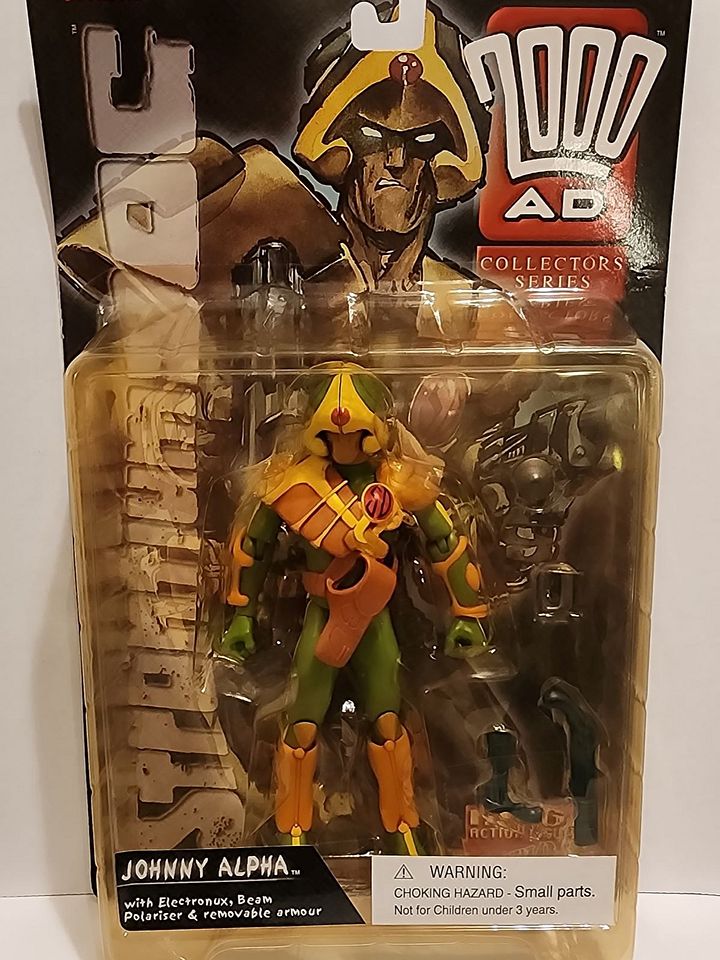 Johnny Alpha 2000 AD Collectors Series figure- New in Box product image (1)