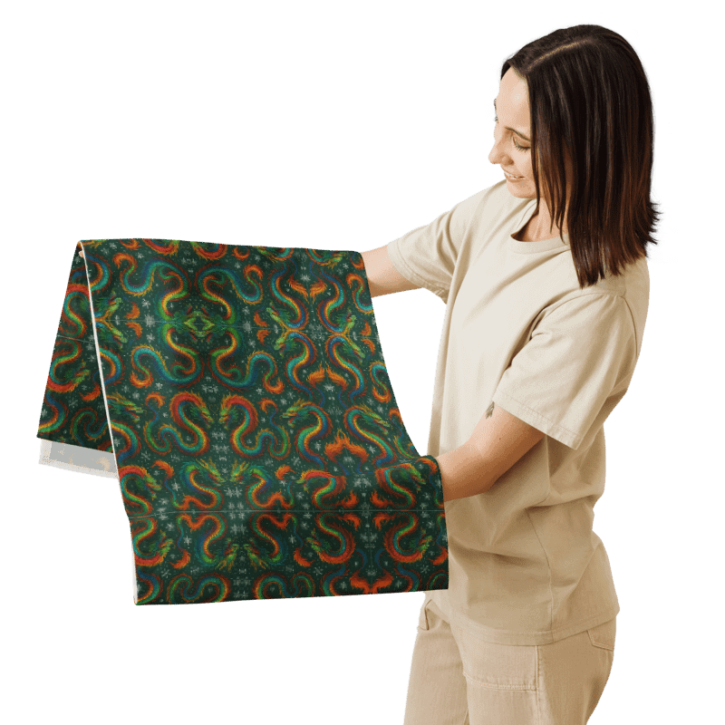 ✨🐉 THE EMSPIRACY CHRISTMAS TABLE RUNNER ELEVATE YOUR FESTIVE TABLE 🐉✨ product image (3)