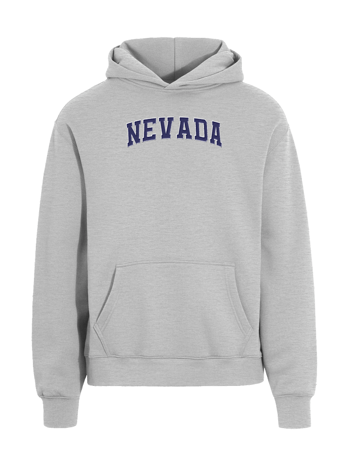 Nevada Vintage Stylish Embroidered Unisex Premium Oversized Hoodie product image (1)