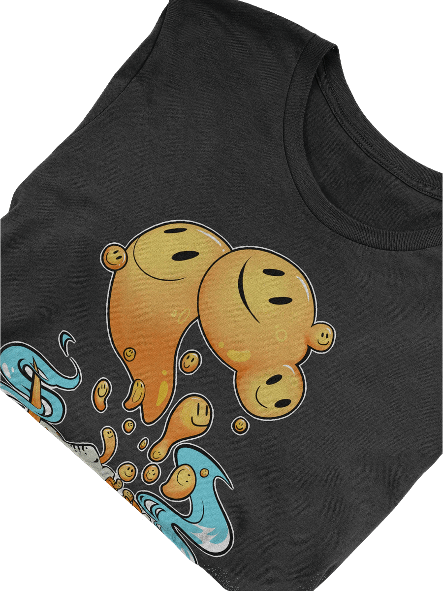 Happy Smoke Mask T-Shirt product image (5)
