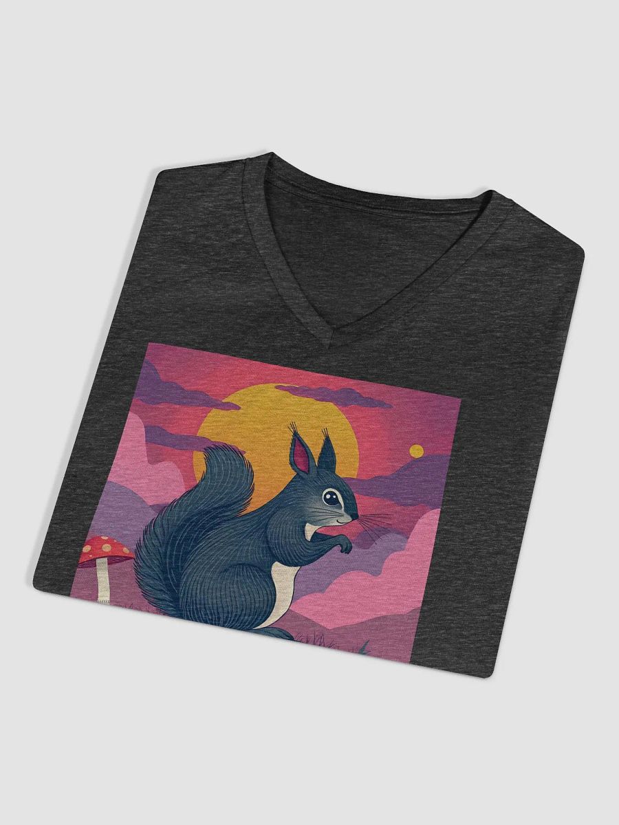 Whimsical Squirrel Hill Women's V-Neck Tee product image (3)