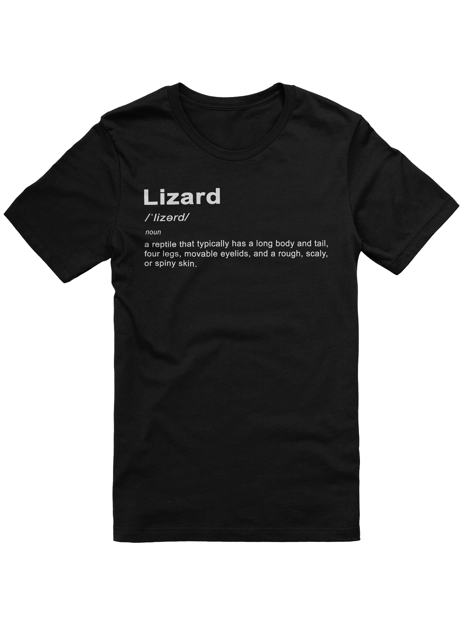 Lizard - Dictionary Shirt product image (1)
