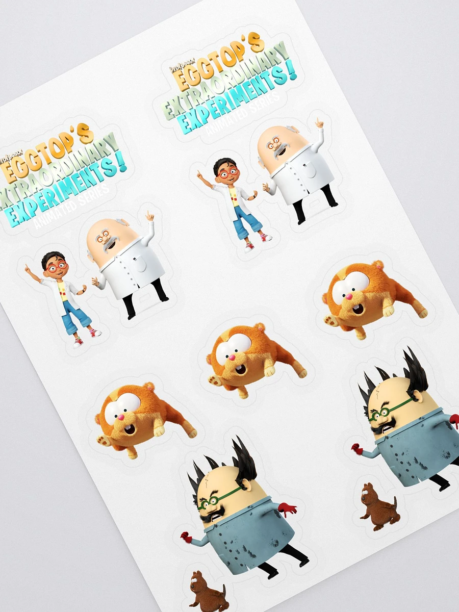 Prof. Eggtop Title Group Stickers - Large product image (2)