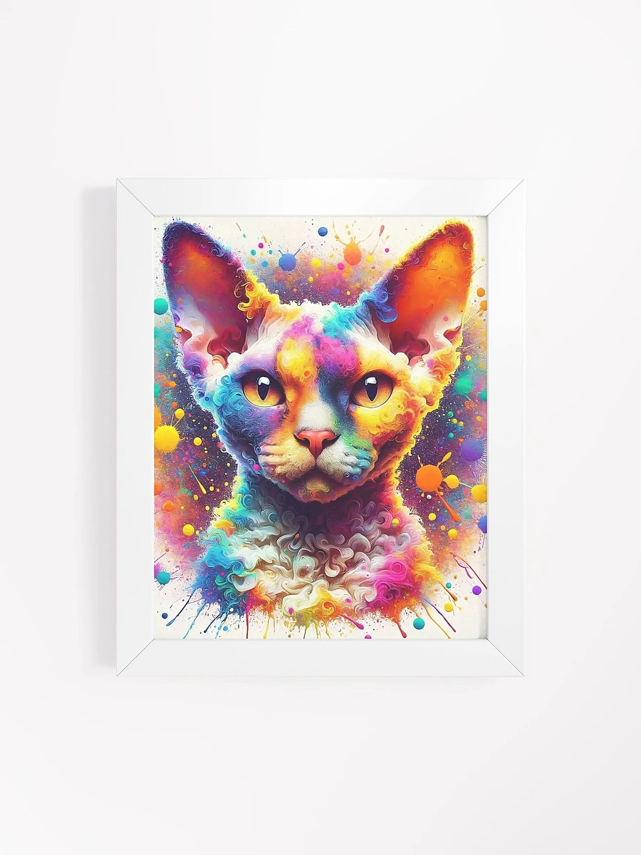 Framed High-Quality Matte Poster (in): Devon Rex product image (52)