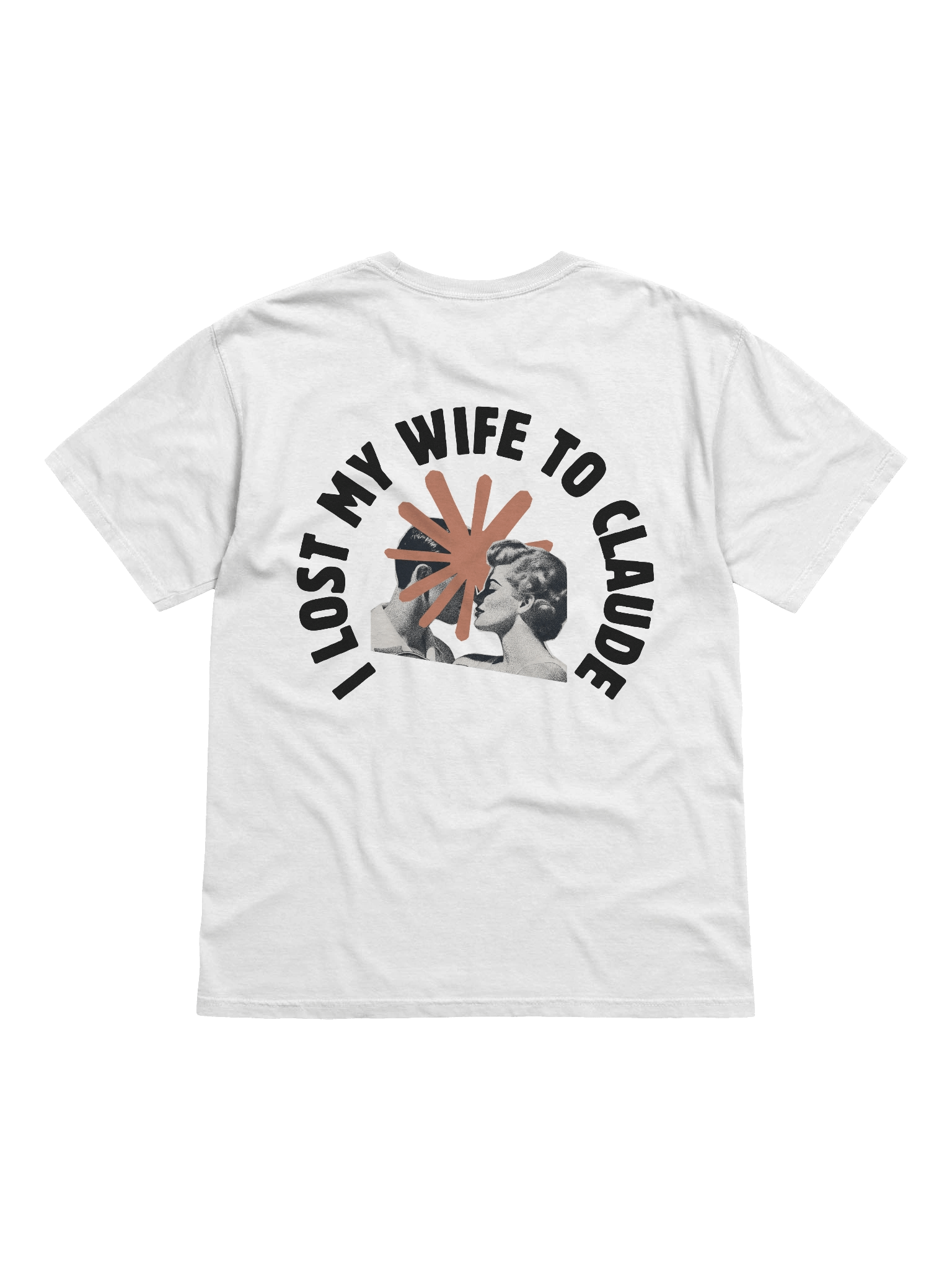 "I Lost My Wife To Claude" t-shirt - 100% cotton product image (3)
