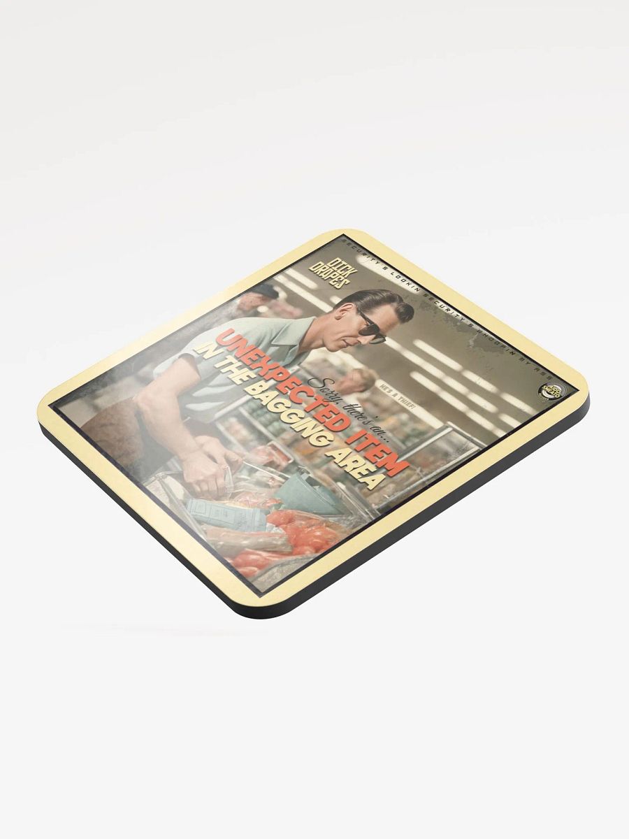 Dick Drapes - Unexpected Item In The Bagging Area (Coaster) product image (3)