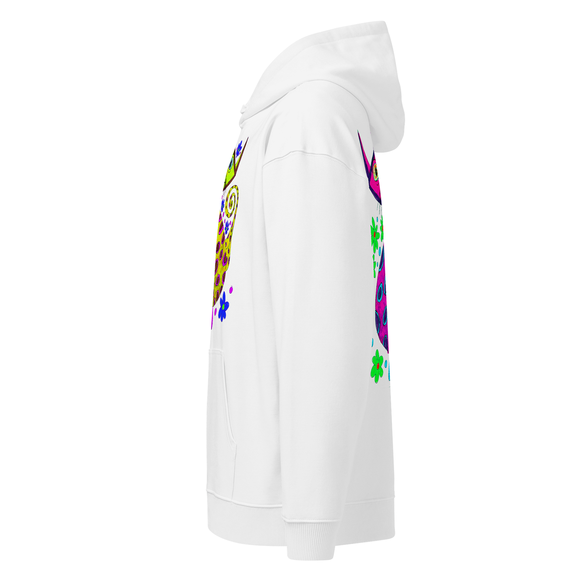 Abstract Cosmic Cat Unisex Hoodie product image (11)