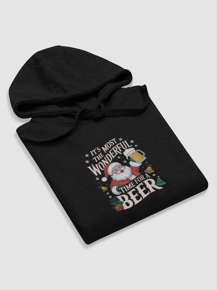 Santa’s Holiday Cheers Cotton Heritage Unisex Premium Hoodie product image (5)