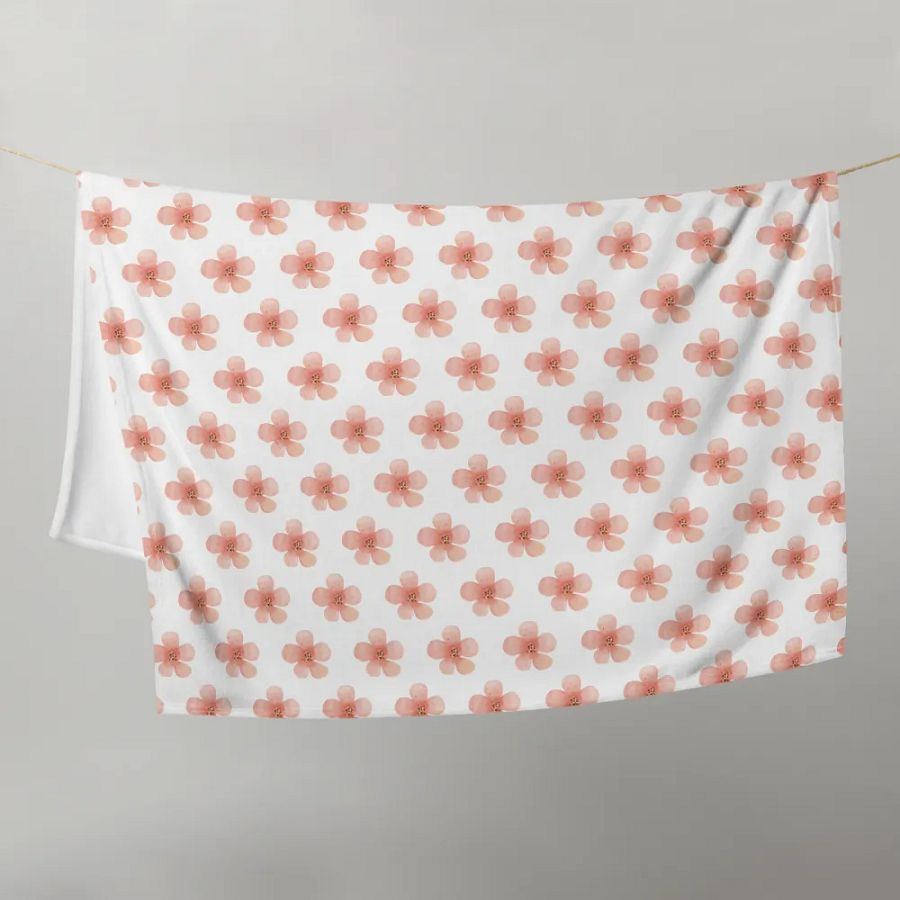 Blossom Bliss Throw Blanket product image (21)