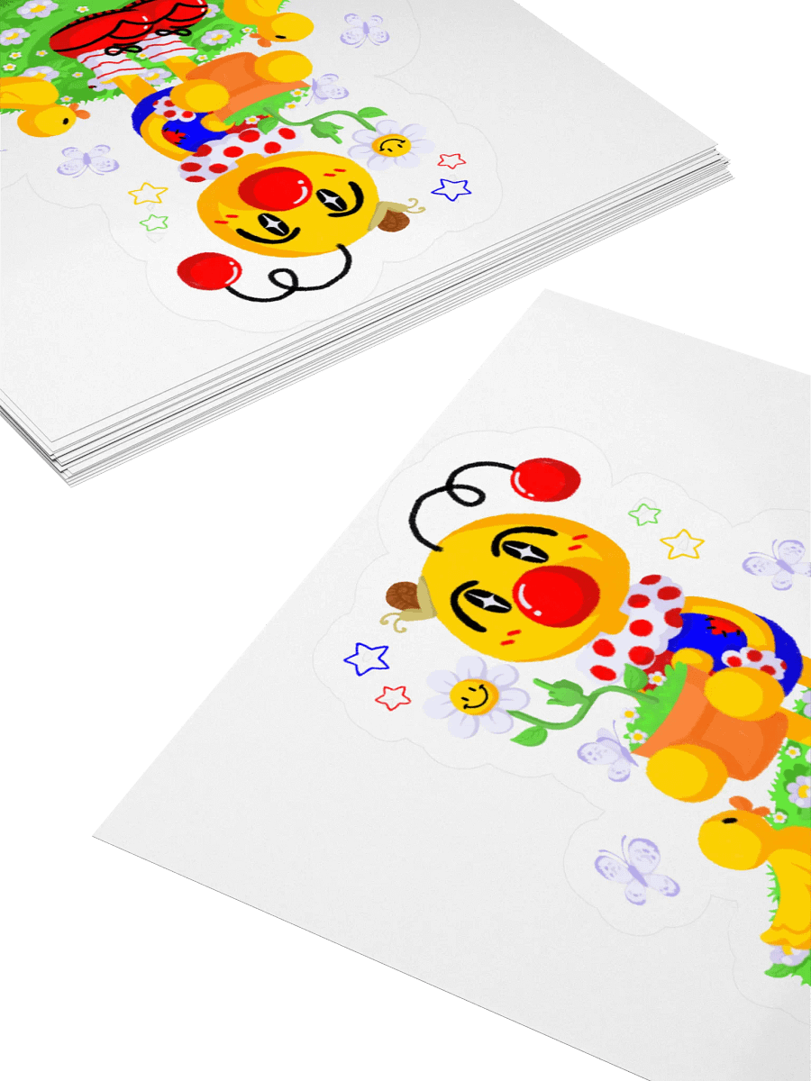 Boyoyoing Flower Pot Island Rude Sticker product image (4)