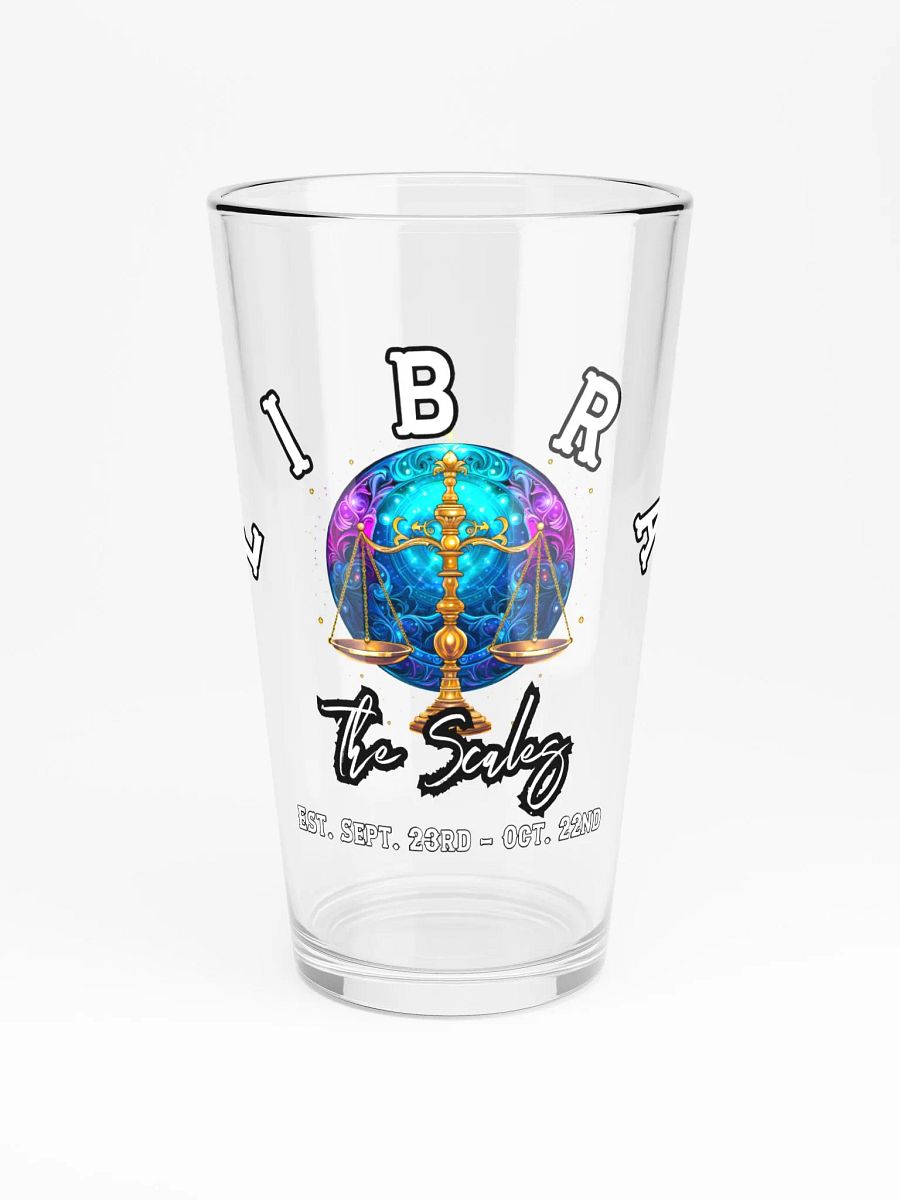 Libra - Zodiac Shaker Pint Glass product image (3)