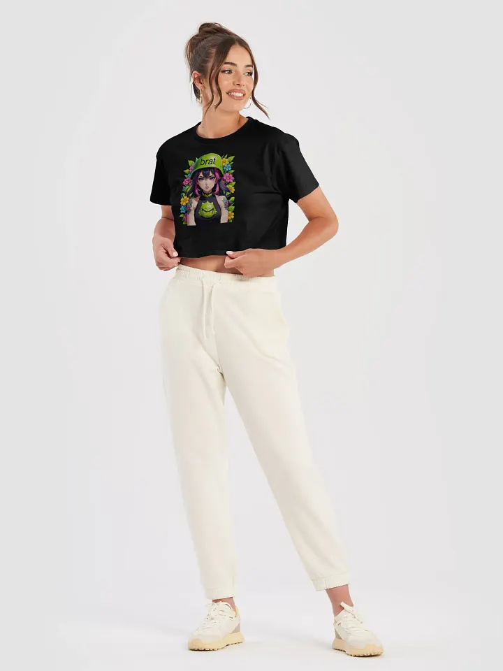 Brat Army Girl - AS Colour Women's Premium Crop Top product image (2)