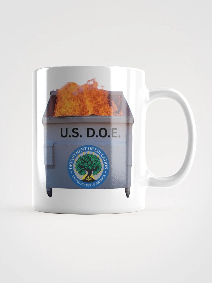 D.O.E Dumpster Fire Mug product image (1)