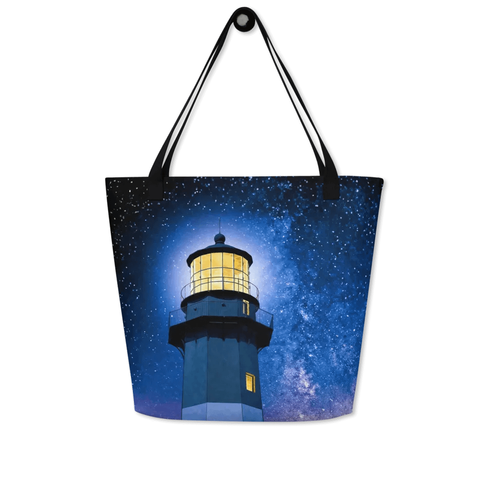 Tybee Island Lighthouse - Starry Night Tote Bag product image (8)