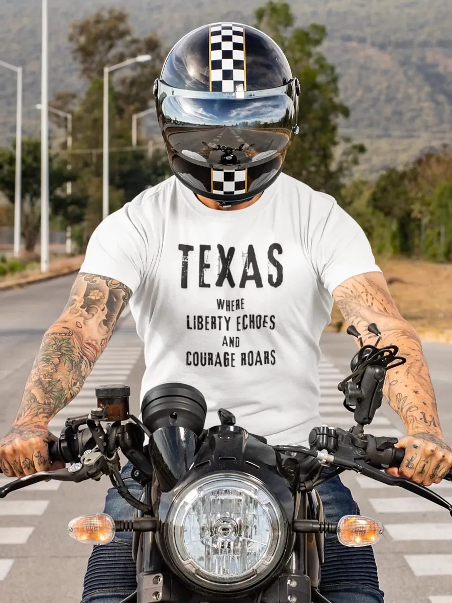 Texas Where Liberty Echoes Light T-shirt product image (14)