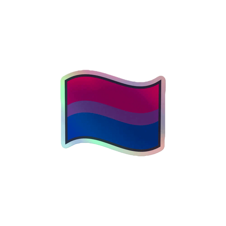 Holographic Pride Flag Sticker Set product image (1)