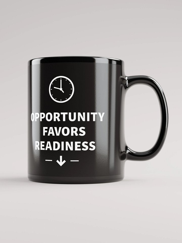 Unlock Your Destiny with Bruno Mars’ Inspirational Quote Mug – Opportunity Favors Readiness – Empower Your Journey Every Day! product image (2)