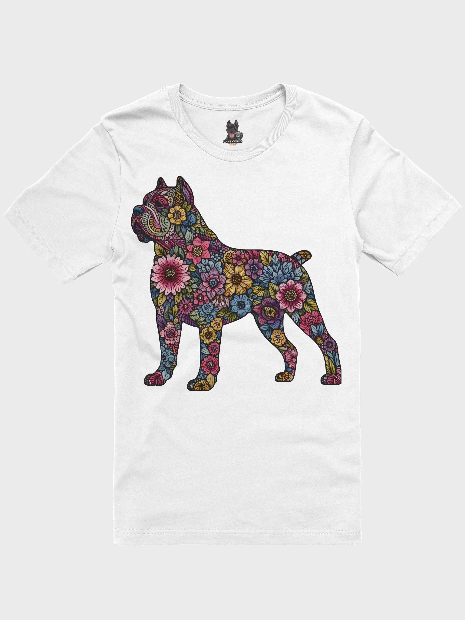 Artistic Flower Dog Breed T-Shirt: Cane Corso Edition product image (7)