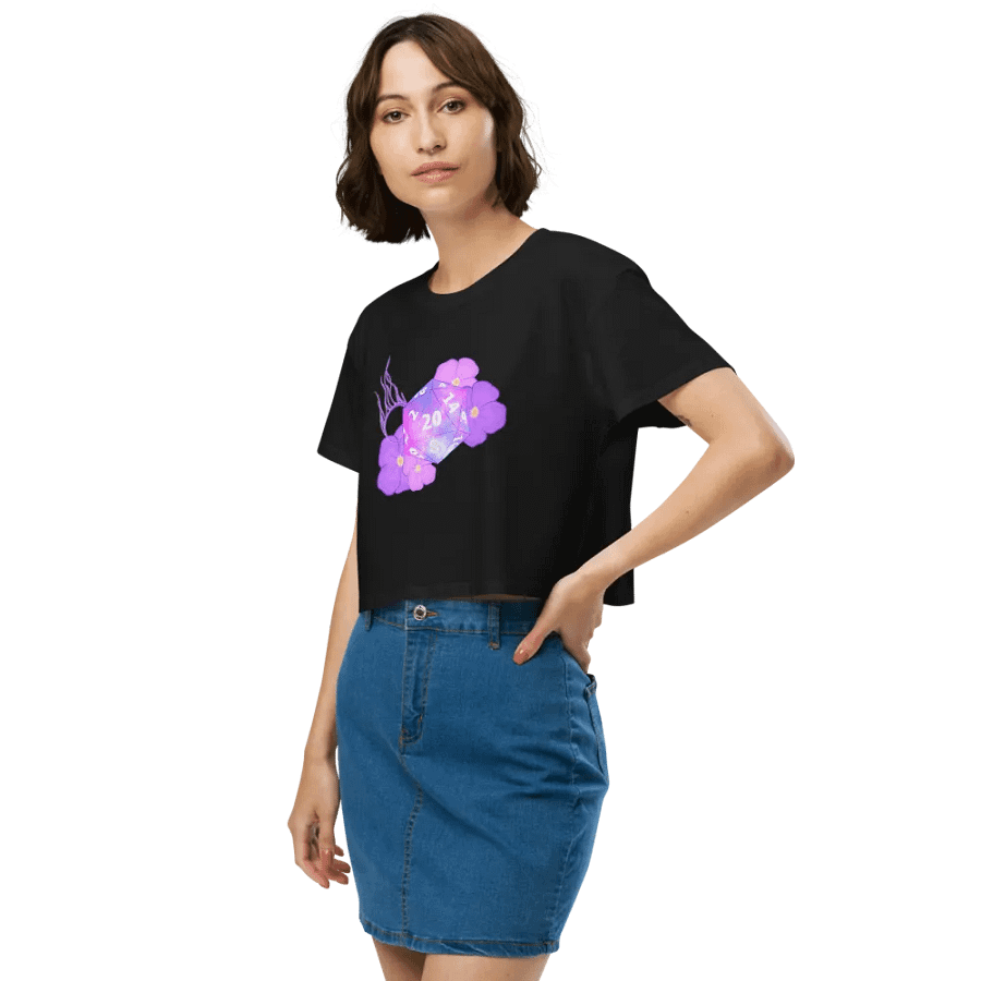 Gale Dekarios Inspired DND Die Crop Top product image (5)