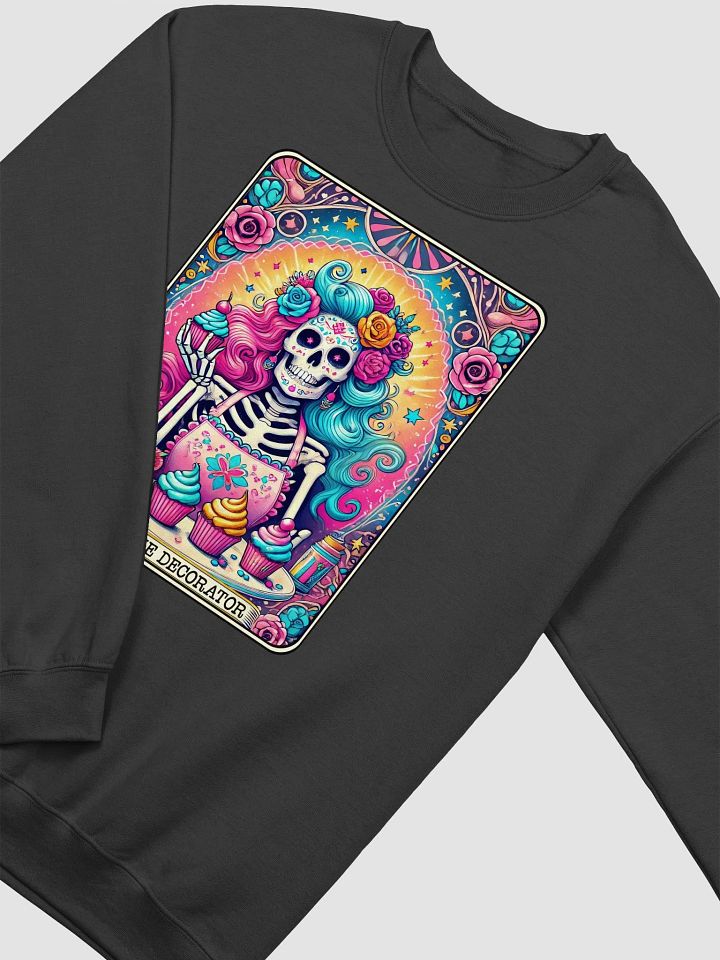 Day of the Dead Tarot Collection Cake Decorator Sweatshirt product image (17)