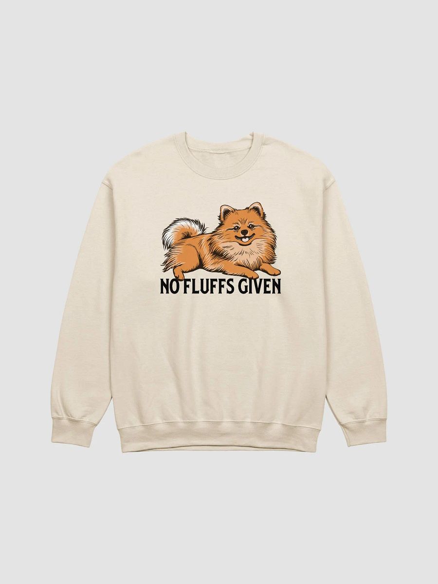 No Fluffs Given Sweatshirt of a Pomeranian | Funny Shirt for Pomeranian Paw-rents product image (20)