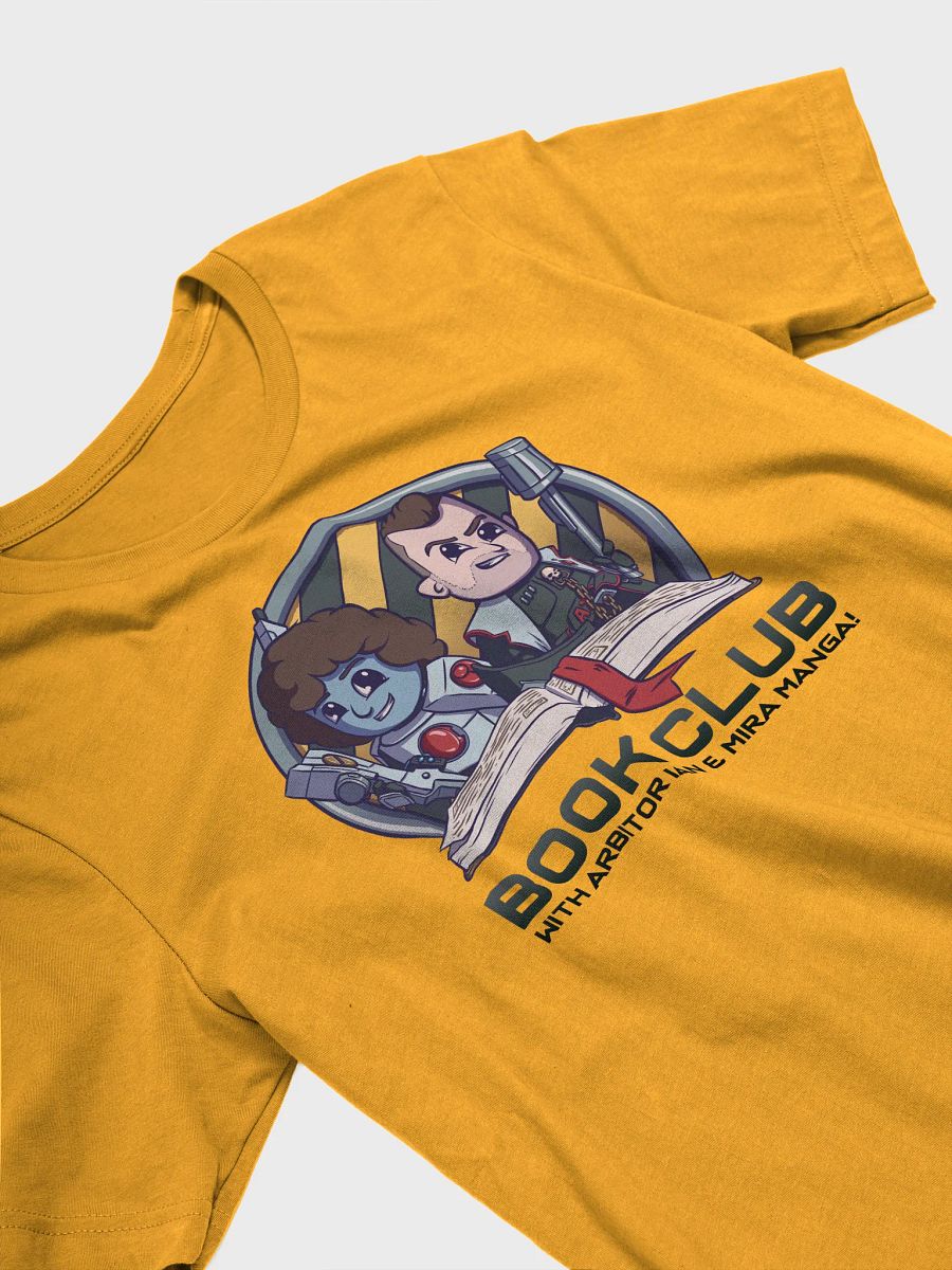 BOOK CLUB Tee (Yellow/Grey) product image (3)