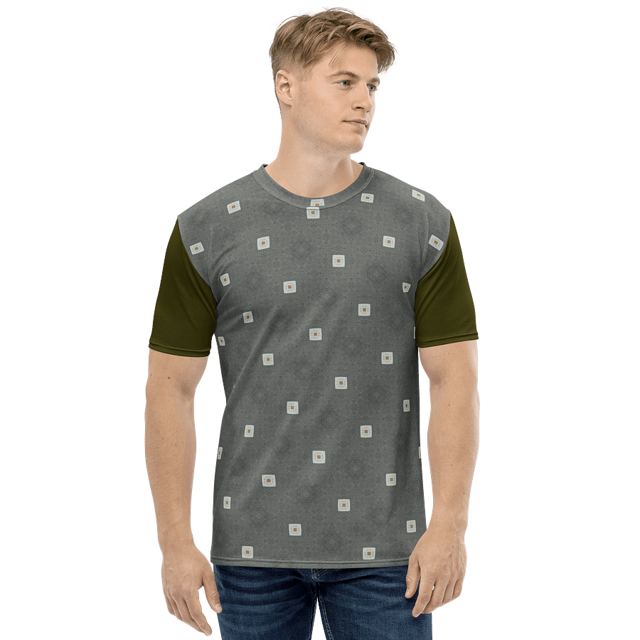 Signal Grid - Verdant Deep Green Edition Men's Tee product image (1)