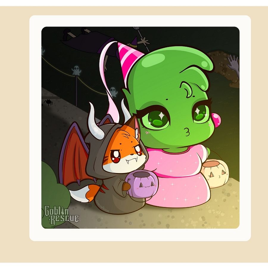 Tots the Fox Spooky Sticker product image (4)