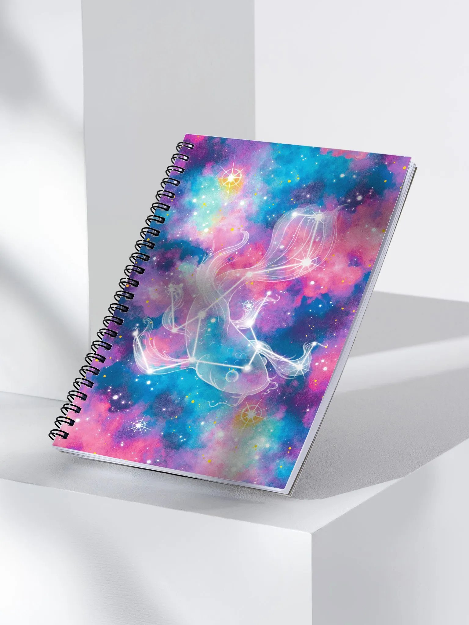 Cotton Candy Galaxy - Galaxy Koi Constellation Notebook product image (4)