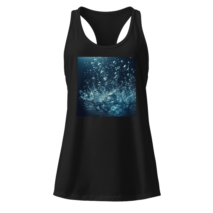 Ethereal Bubbles Racerback Tank product image (1)