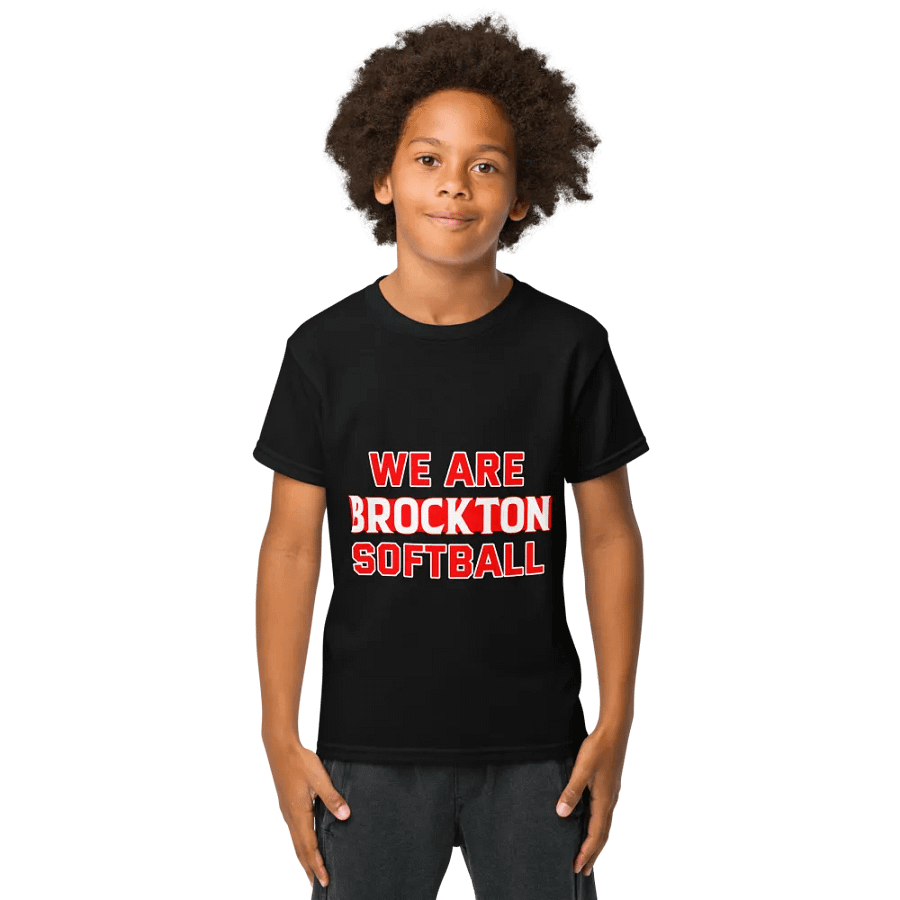 Youth We Are Brockton Softball Tee product image (1)