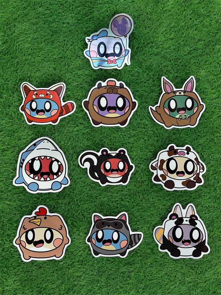 Chicken Waterproof Vinyl Stickers product image (2)