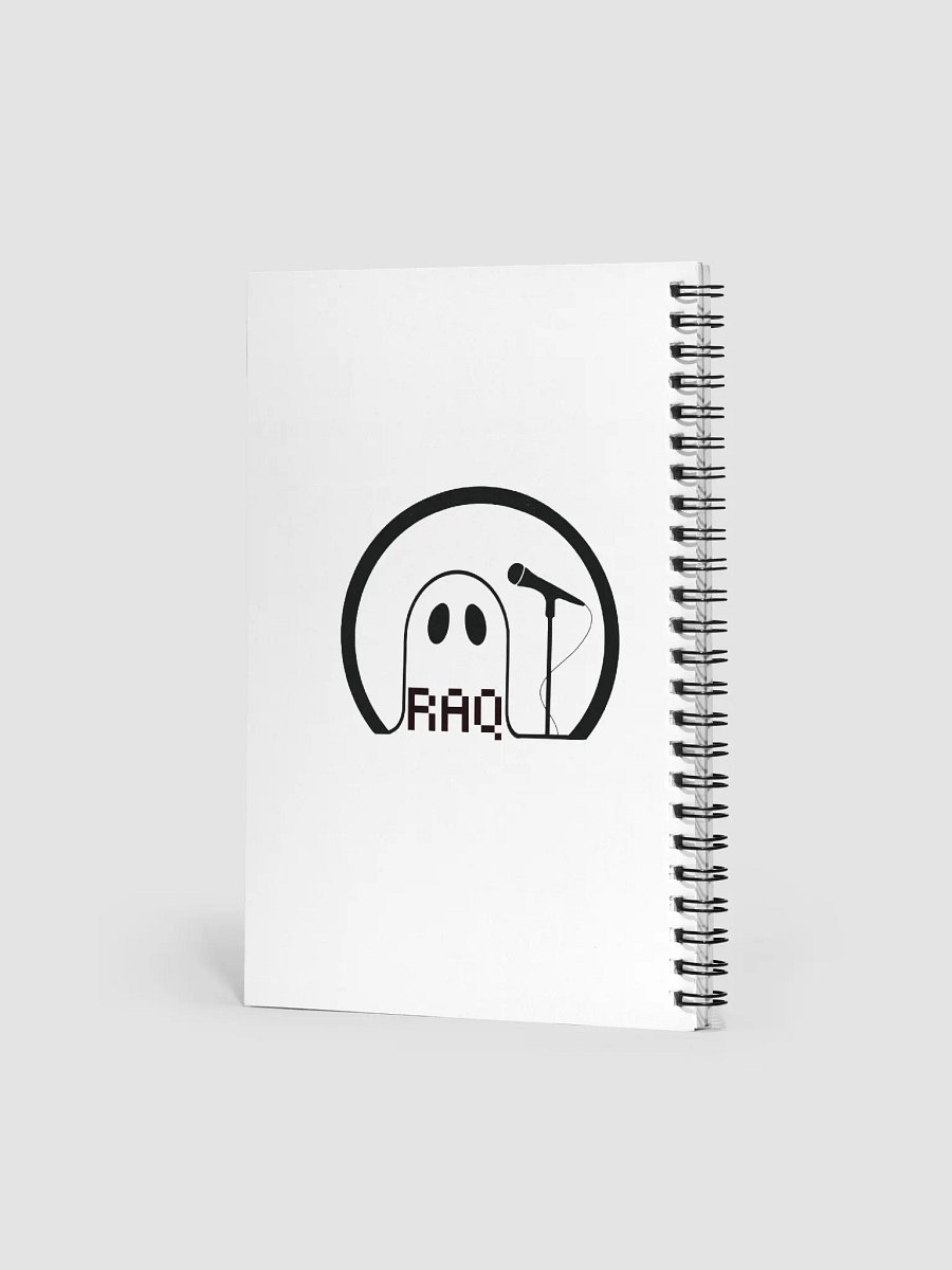 Raq Sticker/Logo Notebook (White) product image (2)