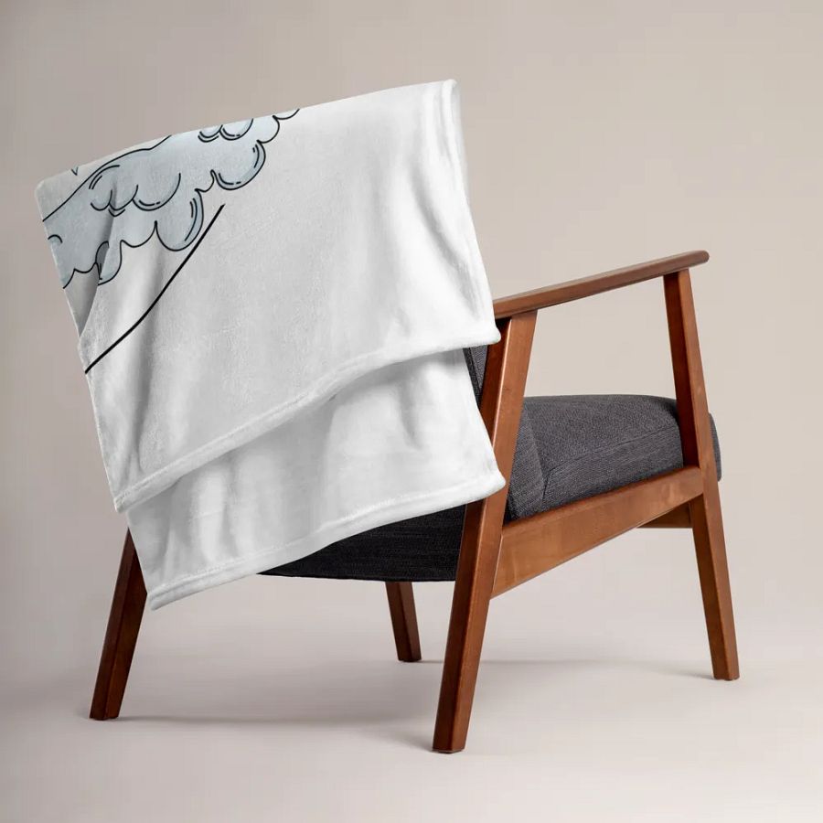 We Love Rainy Days Blanket product image (3)