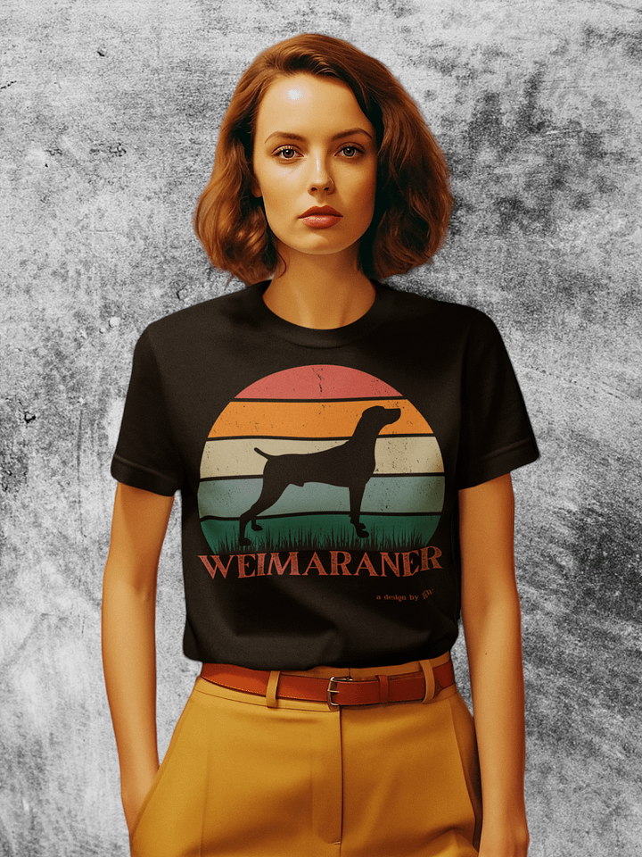 Vintage Weim - Stanley/Stella Women's Fitted Eco Tee product image (1)
