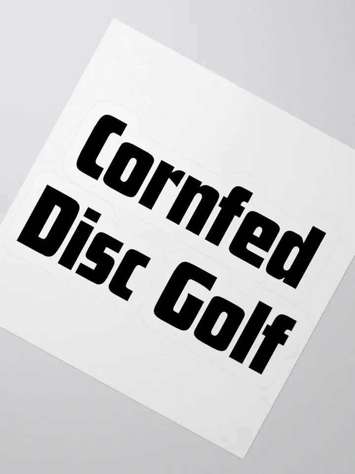 Cornfed Disc Golf Sticker product image (5)