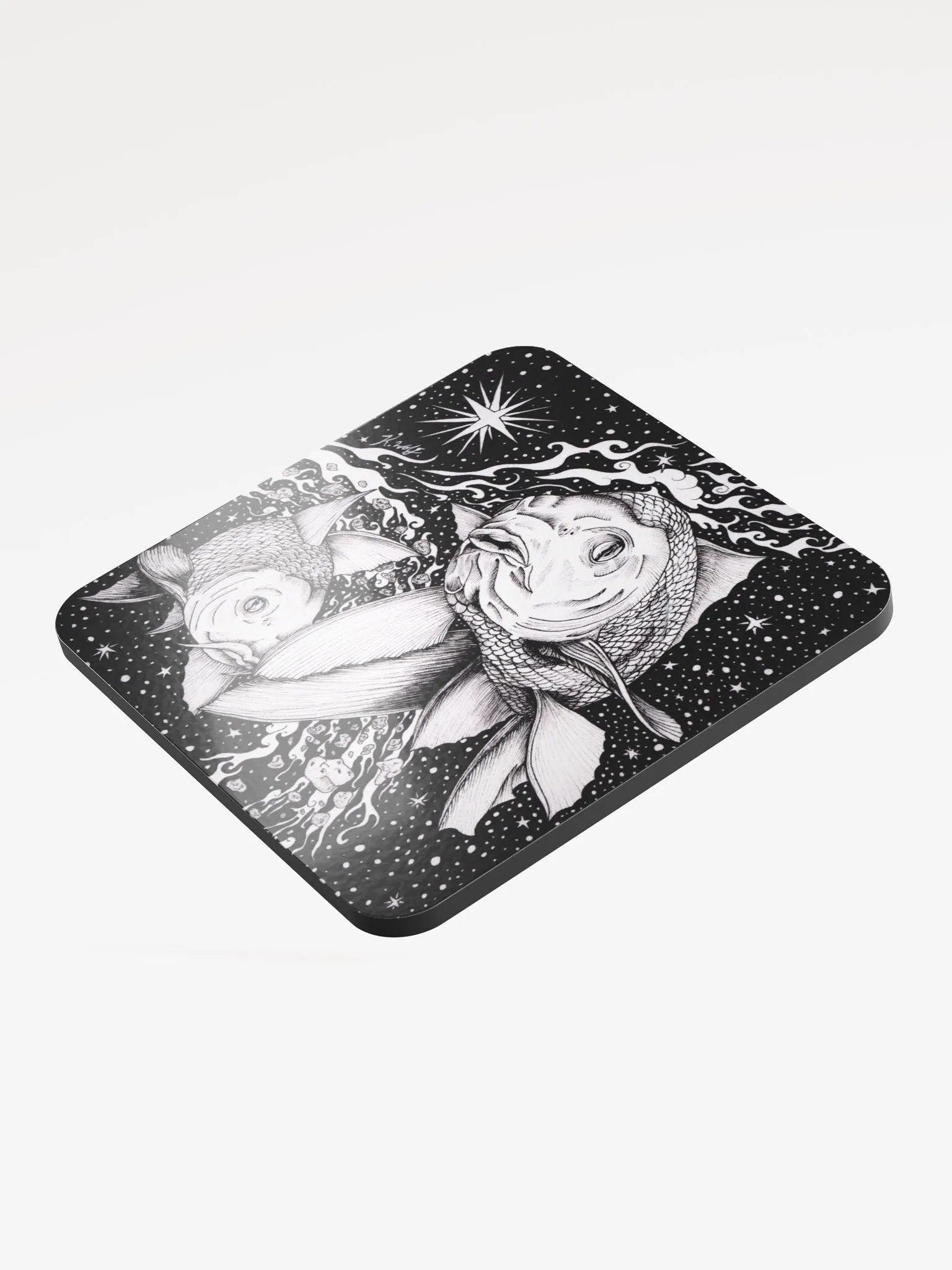 Pisces Zodiac coaster product image (3)