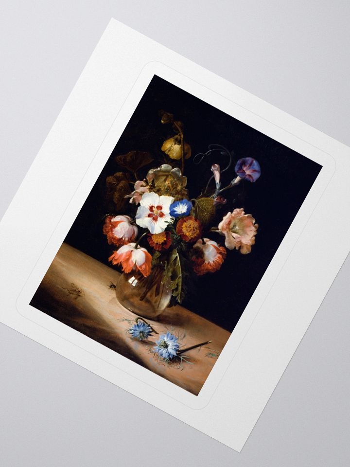 Flowers in a Glass Vase (1671) – Vintage Floral Stickers product image (4)