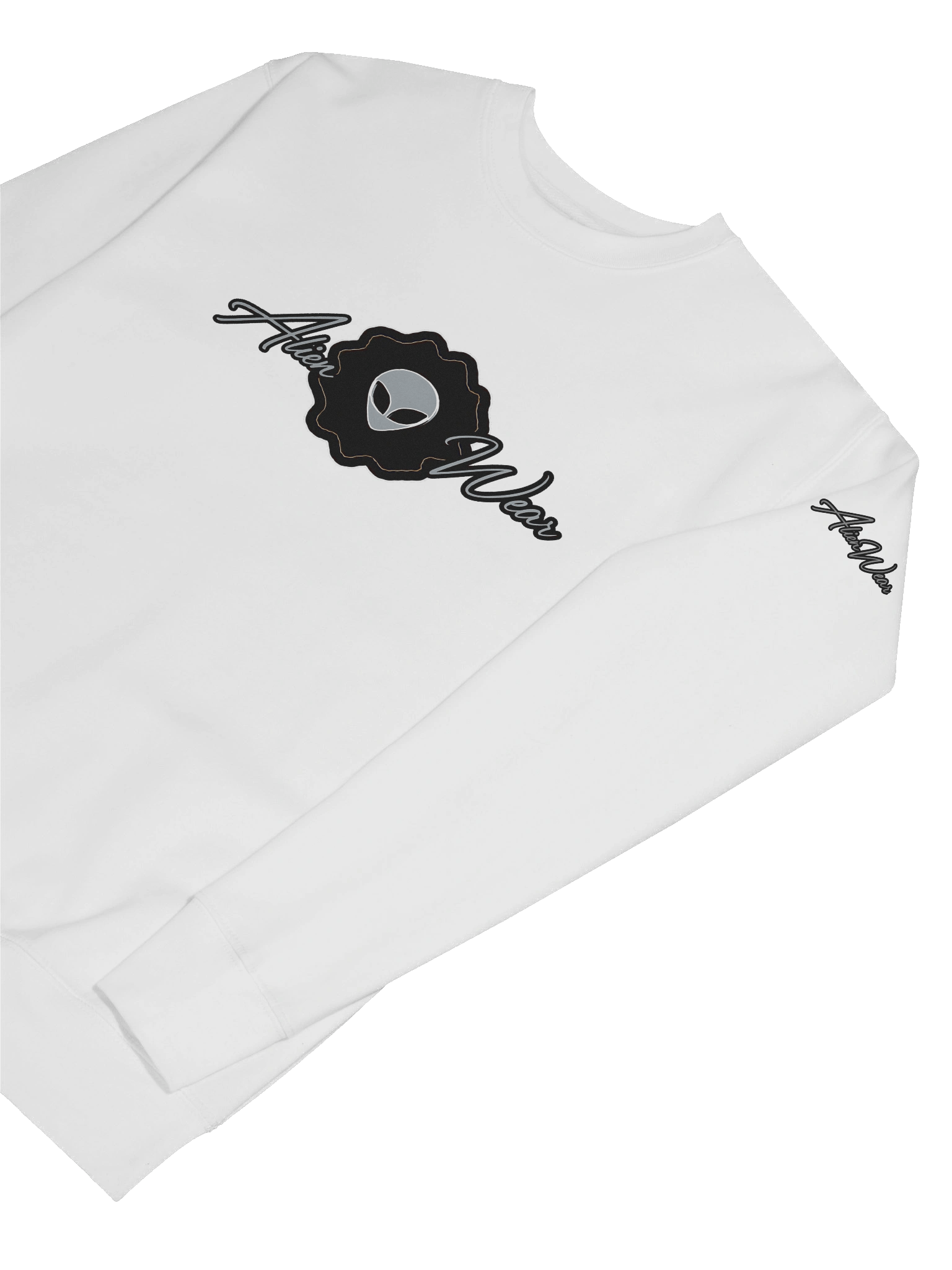 Alien Wear | Signal Lock Crewneck Sweatshirt | Unisex Streetwear product image (5)