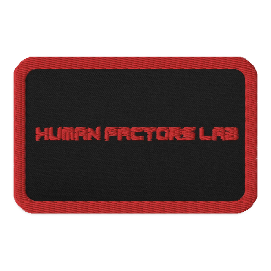 Human Factors Lab Patch product image (1)