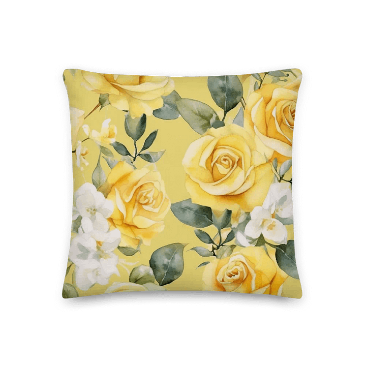 Golden Rose Glam: Decorative Pillow product image (1)