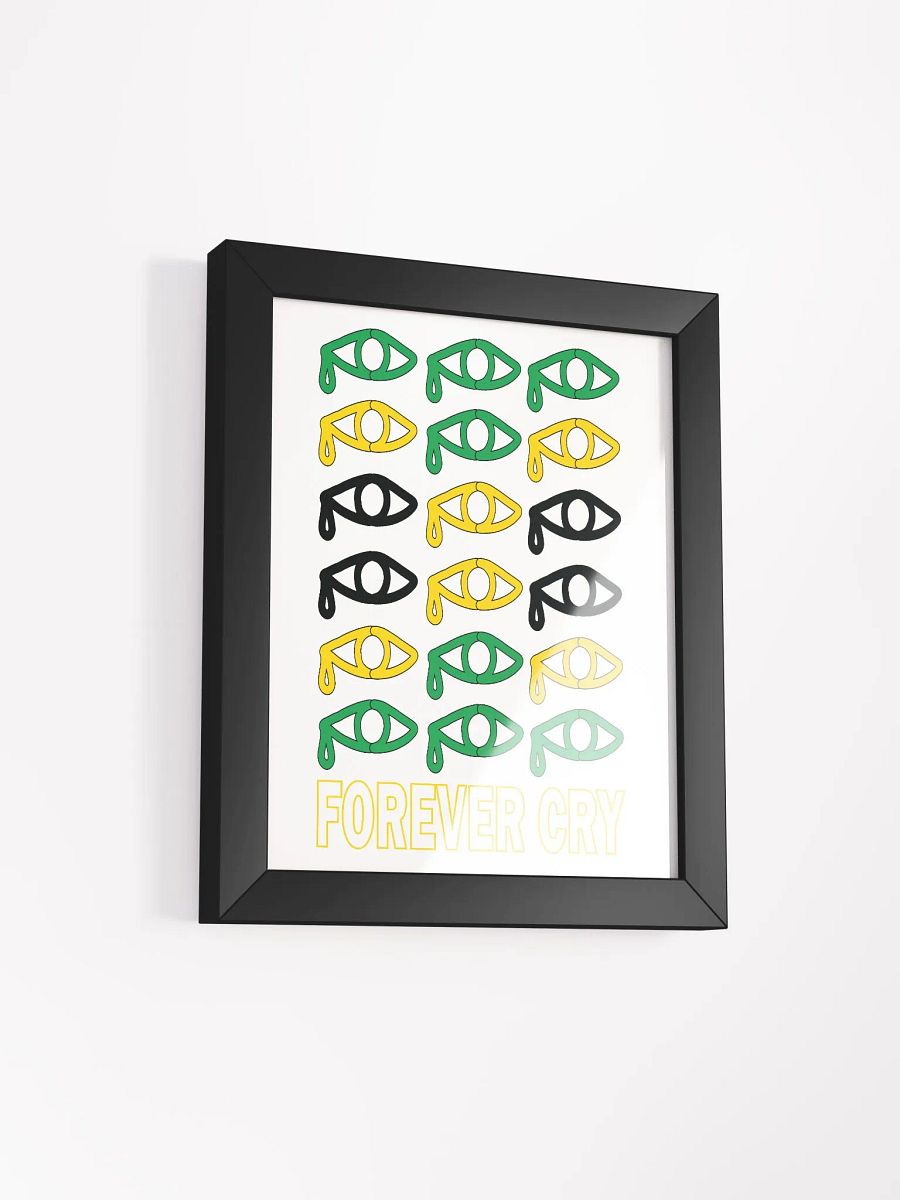 Jamaica - Forever Cry - Framed High-Quality Matte Poster product image (3)
