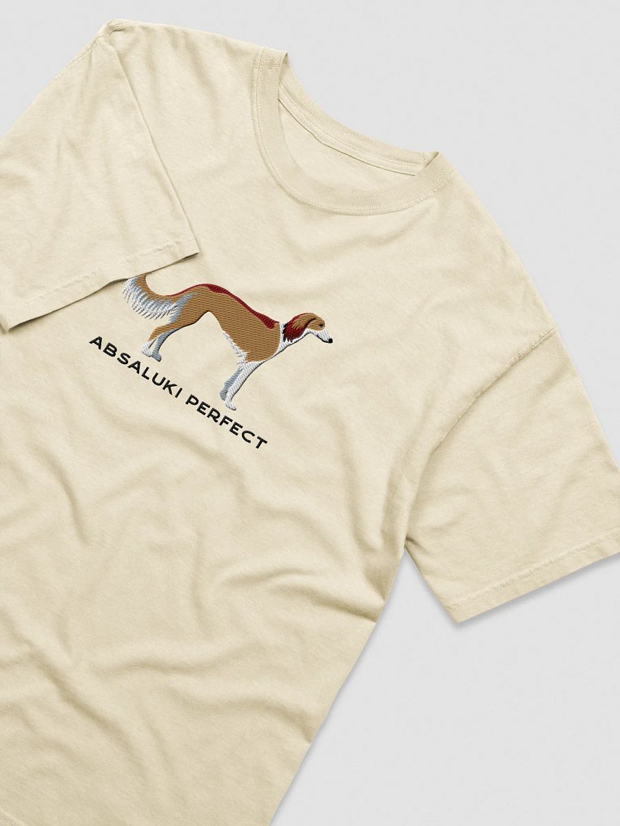 Absaluki Perfect T-Shirt(Embroidered) of a Saluki product image (35)