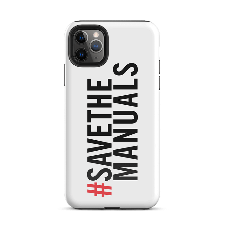 #SAVETHEMANUALS TOUGH iPhone® CASE product image (51)