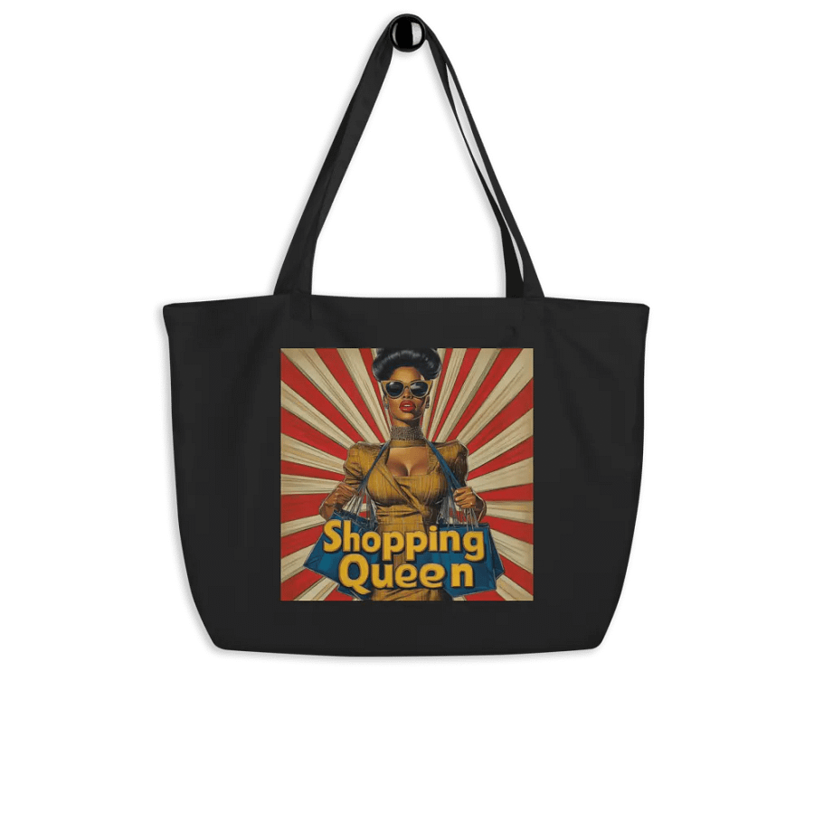 Fierce Shopping Queen Tote Bag product image (4)