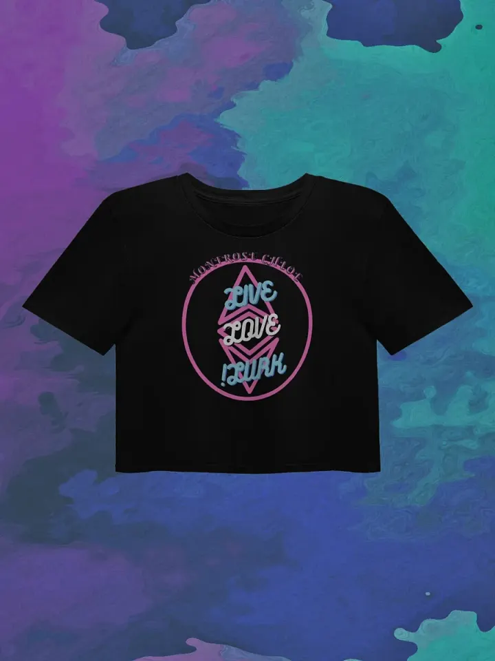 LIVE LOVE !LURK Crop Top product image (1)