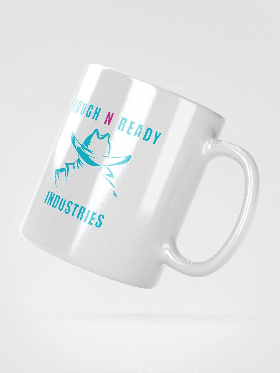 Fur-ocious DJ White Glossy Mug product image (4)