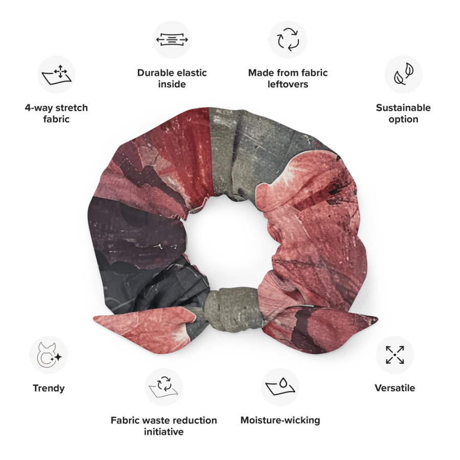 Floral Fantasy All-Over Print Scrunchie product image (12)